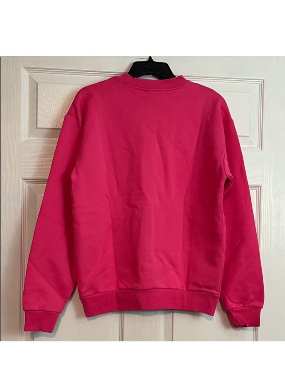 Aknvas Logo Pink Crewneck Sweatshirt Women’s S - Cotton - NWT - Picture 9 of 10